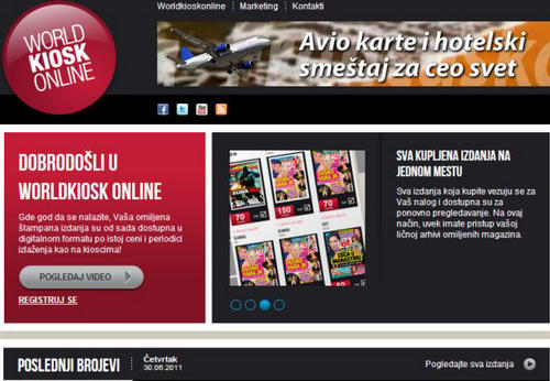 Iako ste na godišnjem odmoru čitajte svoje omiljene magazine! wok unutra Iako ste na godišnjem odmoru čitajte svoje omiljene magazine!