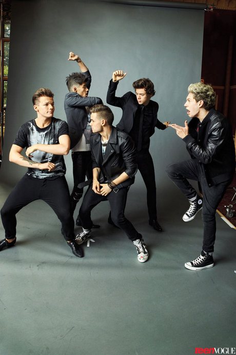 one direction 02 Invazija! One Direction stigli i u Teen Vogue!